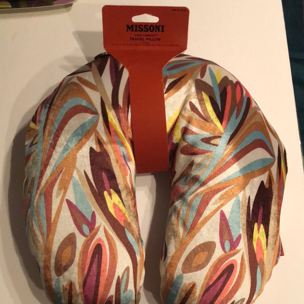 Missoni for Target travel pillow. Limited edition
